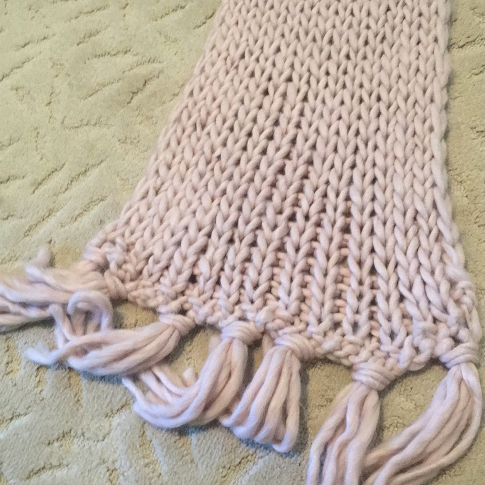 Pink scarf